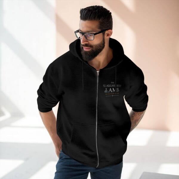 The Slaughtered Lamb--Unisex Zip Hoodie - Image 6