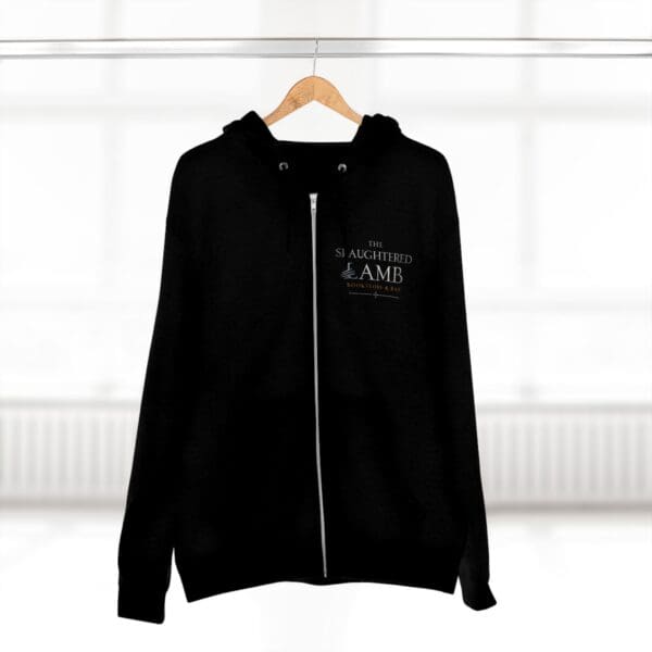 The Slaughtered Lamb--Unisex Zip Hoodie - Image 4