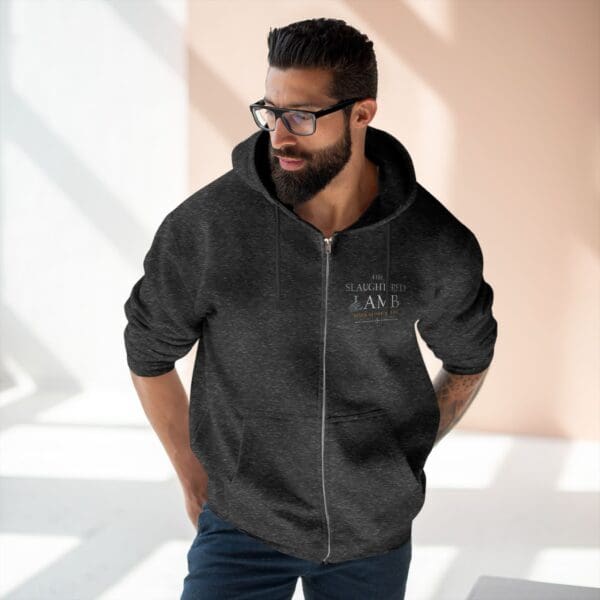 The Slaughtered Lamb--Unisex Zip Hoodie - Image 12